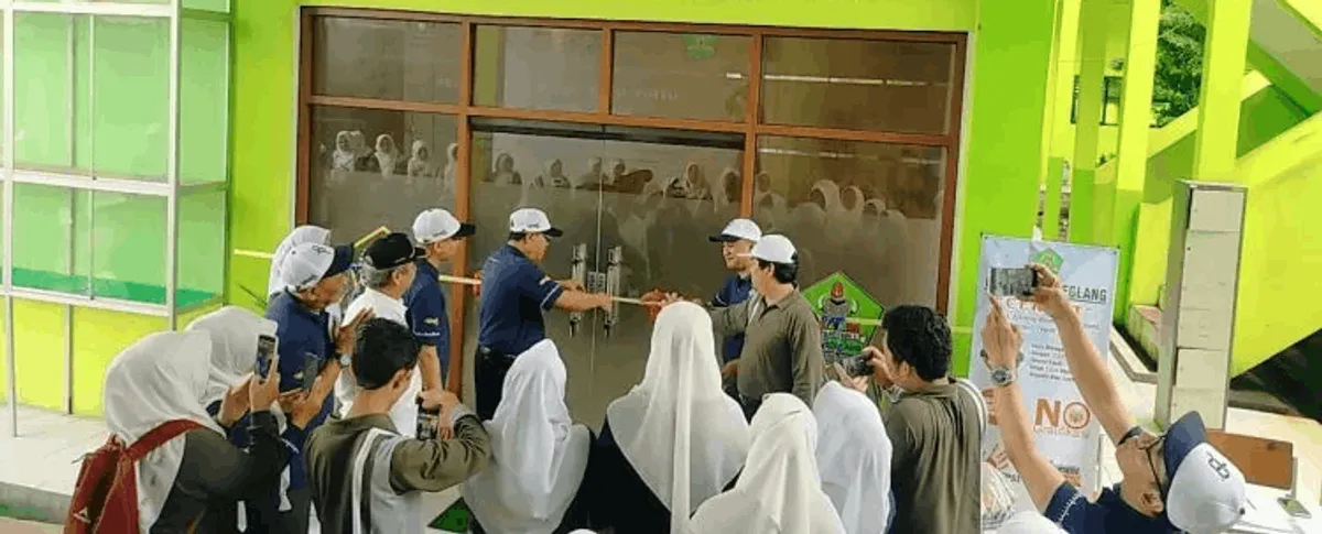 Wujudkan Zona Integritas, Kepala Kemenag Resmikan Gedung PTSP MTsN 1 Pandeglang